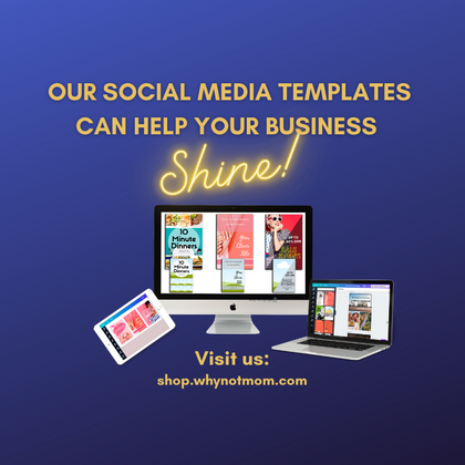 Social media templates for Pinterest, Instagram, Facebook, TikTok and Twitter