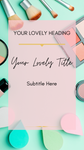 Social Media Instagram and Facebook Stories Templates for Beauty | Fashion | Lifestyle Blogger | Influencer - Why Not Mom