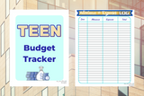 Teen Budget Allowance Tracker - Why Not Mom