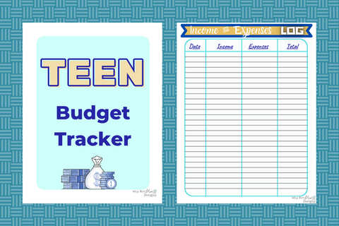 Teen Budget Income Planner for Christian Youth - Why Not Mom