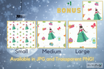 Seamless Holiday Background Papers with Commercial Use License🎄 - Why Not Mom